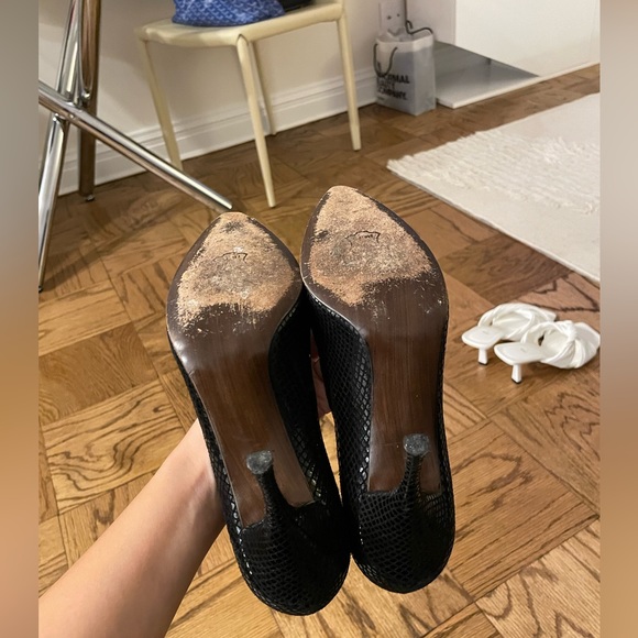 Stuart Weitzman Black Heels - Picture 7 of 7